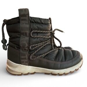 The North Face Thermoball Taupe Green Womens Size 7